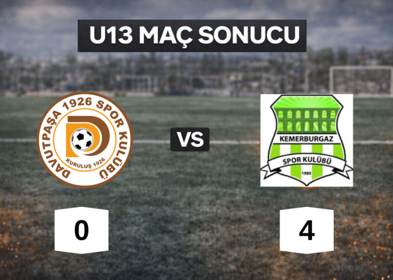 U13 Ligi Maç Sonucu