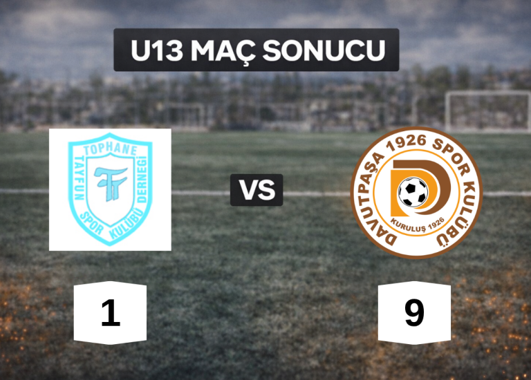 U13 Ligi Maç Sonucu