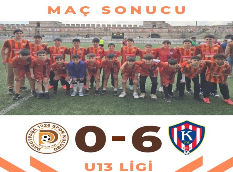 U13 Ligi Maç Sonucu