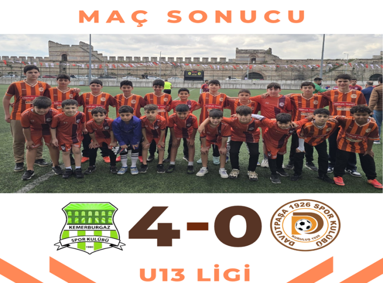U13 Ligi Maç Sonucu