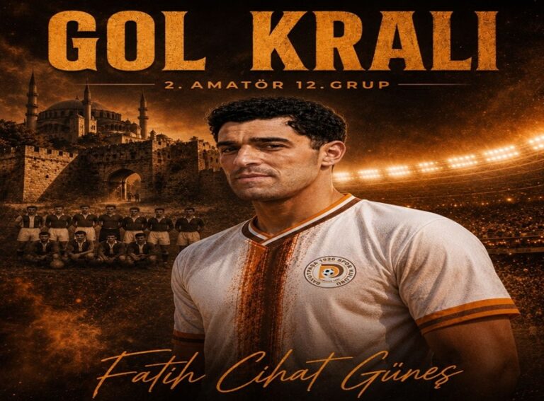 Fatih Cihat Güneş Gol Kralı Oldu